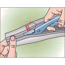 Load image into gallery viewer, TRUSCO electromagnetic wave shield binding tube zipper type 15Φ10m
