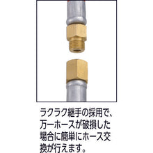 画像をギャラリービューアに読み込む, ＴＲＩＥＮＳ　エアーホースリール　内径８ｍｍＸ１０ｍ
