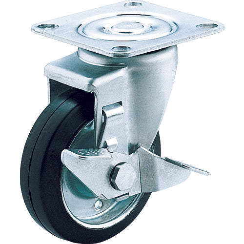 Bánh xe xoay có bánh xe S dành cho bánh xe cao su đường kính 100 của ngành công nghiệp YUEI