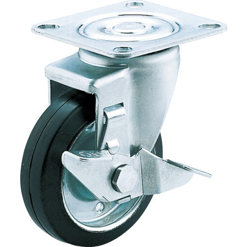 Bánh xe xoay có bánh xe S dành cho bánh xe cao su đường kính 125 của ngành YUEI