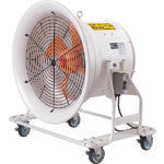SUIDEN พัดลมเป่าลม Dodeka Hane 600 มม. 3 เฟส 200V เสียงรบกวนต่ำ ประหยัดพลังงาน ชนิดปรับมุมได้ ล้อเลื่อน 4 ล้อ