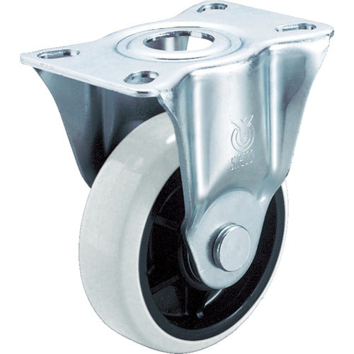 Bánh xe công nghiệp YUEI Xe cố định 100 đường kính Bánh xe nylon Bánh xe Urethane