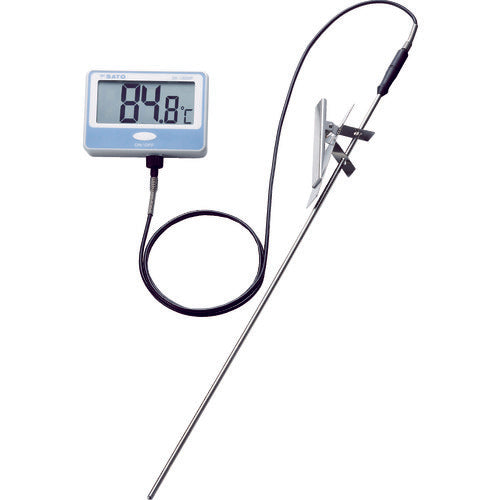 Sato wall-mounted waterproof digital thermometer (indicator only)