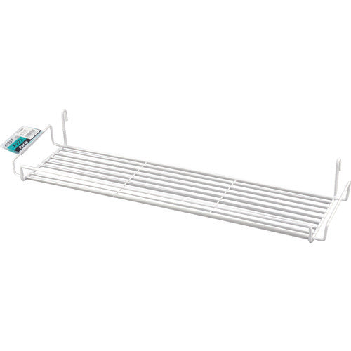 Light wire shelf large white