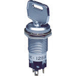 NKK SWITCHES mounting type key lock switch ON-ON