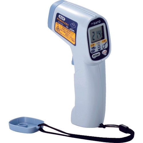 Sato radiation thermometer for food