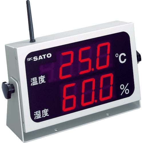Sato cordless temperature and humidity indicator (8102-00)