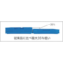 画像をギャラリービューアに読み込む, サンコー　フタ一体型折りたたみコンテナー　ペタンコＣ－６０Ｂ－Ｂ　ブルー
