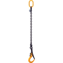 Load image into gallery viewer, SUPER TOOL lock hook set with SUPER TOOL chain Open/close lock type Capacity: 3 tons Total length: 1391 mm
