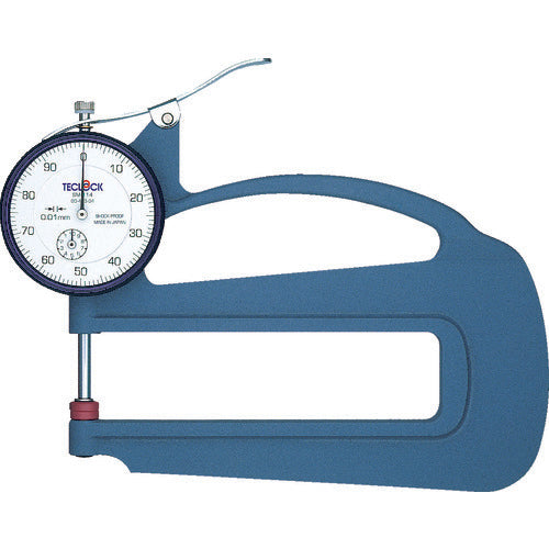 Teclock dial thickness gauge measuring range 0-10mm