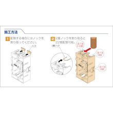 将图像导入到图库查看器中日動電工　配ボックス台付型（２個用）［Ｃ］
