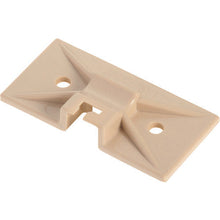 โหลดรูปภาพลงในโปรแกรมดูแกลเลอรี เข็มขัดรัดสายไฟชนิดฐานยึด PANDUIT งาช้าง 100 ชิ้น
