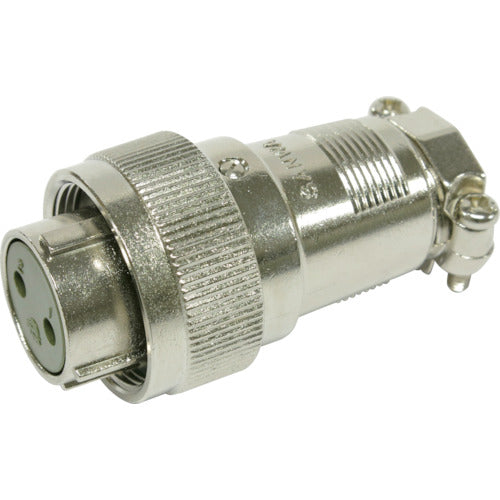 SANWA round connector SNS-20 series 2-pole PCF10