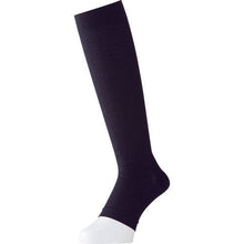 โหลดรูปภาพลงในโปรแกรมดูแกลเลอรี MIDORI ANZEN Compression High Socks Open Toe SO-19 ดำ M

