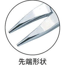 Tải hình ảnh vào trình xem thư viện, Kìm mũi tròn inox THREE PEAKS (có lò xo) 140mm
