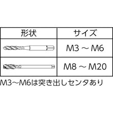 画像をギャラリービューアに読み込む, ヤマワ　オーバーサイズスパイラルタップ　Ｍ３
