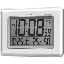 Load image into gallery viewer, Hanging radio clock with SEIKO thermo-hygrometer
