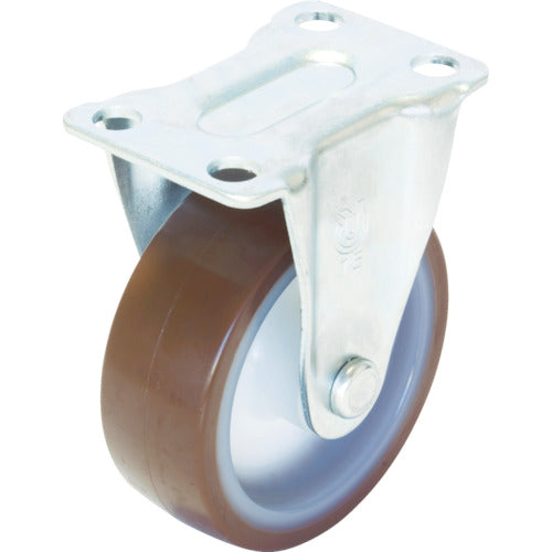 YUEI caster cố định xe ô tô bánh xe urethane đường kính 50