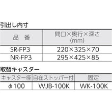 Tải hình ảnh vào trình xem thư viện, Xe goòng TRUSCO SR loại 600X400XH795 có hộc và vách ngăn màu xanh lá cây
