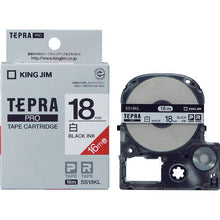 โหลดรูปภาพลงในโปรแกรมดูแกลเลอรี ตลับเทป KING JIM Tepra PRO สีขาวอักษรดำ ม้วนยาว 16 ม
