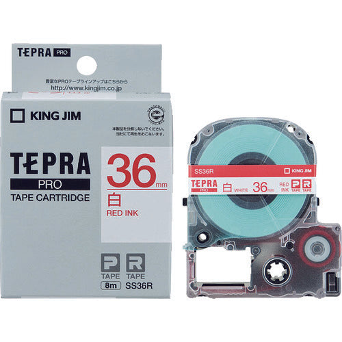 KING JIM Tepra PRO ตลับเทปกว้าง 36มม. สีขาว
