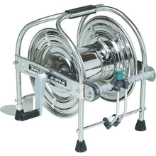Load image into gallery viewer, HATAYA stainless steel (SUS304) hose reel 20m body only
