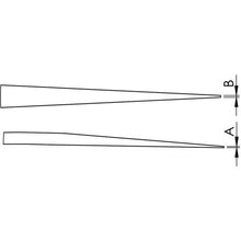 Tải hình ảnh vào trình xem thư viện, nhíp thép không gỉ nam châm chịu axit idealtek 140mm loại côn thẳng
