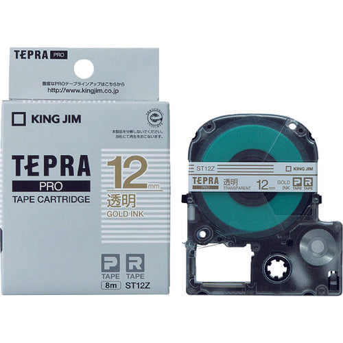 KING JIM Tepra PRO ตลับเทปกว้าง 12 มม. ใส