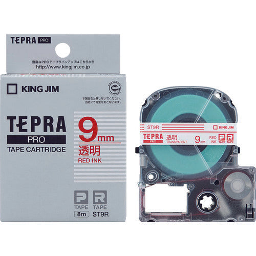 KING JIM Tepra PRO ตลับเทปกว้าง 9 มม. ใส
