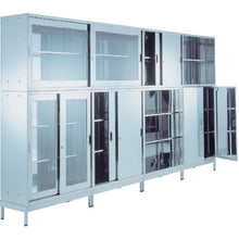 Load image into gallery viewer, TRUSCO stainless steel cabinet (D400) framed glass door 900XH1050
