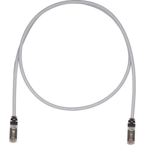PANDUIT สายแพทช์ชิลด์ CAT6A/CAT6 10ม. สีเทาอ่อน STP6X10MIG