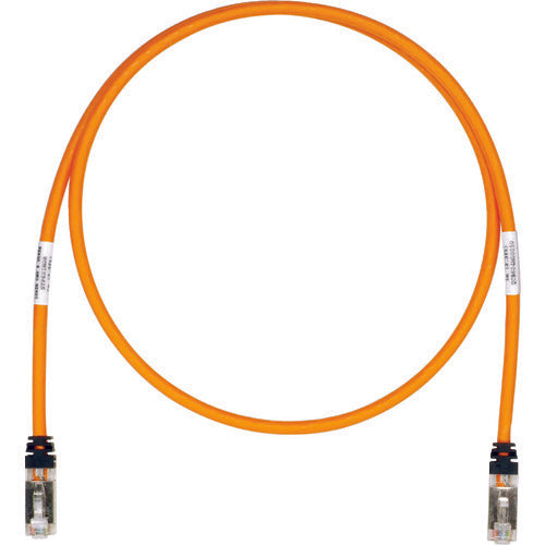 パンドウイット　ＣＡＴ６Ａ／ＣＡＴ６　シールドパッチコード　１５ｍ　オレンジ　ＳＴＰ６Ｘ１５ＭＯＲ