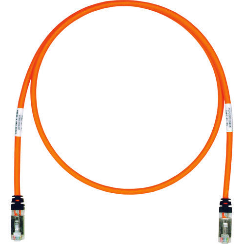 PANDUIT CAT6A/CAT6 สายแพทช์หุ้มฉนวน 2.5 ม. สีส้ม STP6X2.5MOR