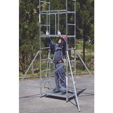 Load image into gallery viewer, HASEGAWA aerial workbench comfortable stage STV type 2 steps
