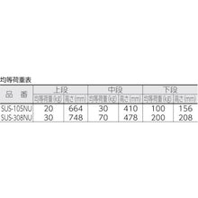 画像をギャラリービューアに読み込む, ＴＲＵＳＣＯ　オールＳＵＳ製運搬車　片袖３段型　９１５Ｘ６１５　省音ウレタン車
