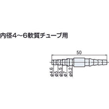 将图像导入到图库查看器中Manostar直管接头 4 级倒钩型乙烯管
