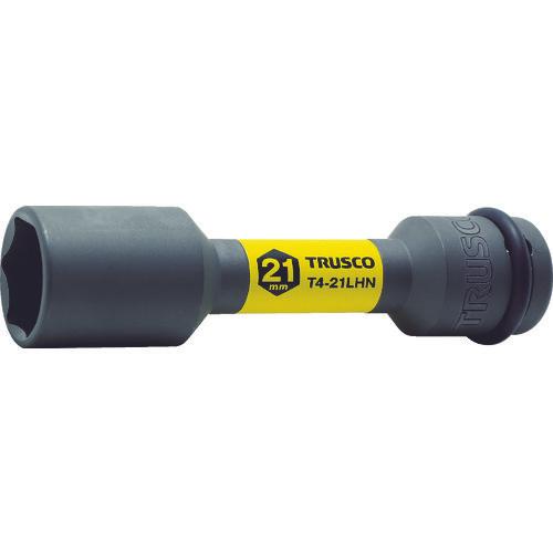 Đai ốc lá mỏng tác động TRUSCO có lỗ khoét dài 21 mm góc chèn 12,7