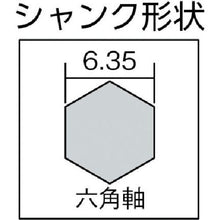 画像をギャラリービューアに読み込む, ＴＲＵＳＣＯ　六角軸充電ドライバービットロング　５．３×１５０
