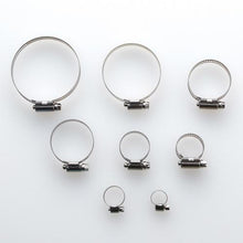 画像をギャラリービューアに読み込む, ＴＲＵＳＣＯ　ホースバンド　オールＳＵＳ　普及　１０個入　１２．７×Φ２５ｍｍ
