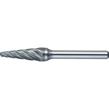 Tải hình ảnh vào trình xem thư viện, Thanh cacbua TRUSCO loại côn Φ9,5 (14°) x lưỡi dài 27 x trục 6 nhôm
