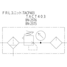 画像をギャラリービューアに読み込む, ＴＲＵＳＣＯ　ＦＲＬユニット　口径Ｒｃ３／８
