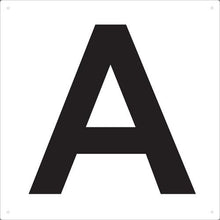 画像をギャラリービューアに読み込む, ＴＲＵＳＣＯ　表示板　アルファベット「Ａ」　４２０Ｘ４２０
