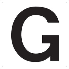 画像をギャラリービューアに読み込む, ＴＲＵＳＣＯ　表示板　アルファベット「Ｇ」　４２０Ｘ４２０
