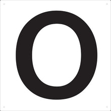 Tải hình ảnh vào trình xem thư viện, ＴＲＵＳＣＯ　表示板　アルファベット「Ｏ」　４２０Ｘ４２０
