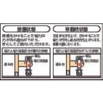 画像をギャラリービューアに読み込む, ＴＲＵＳＣＯ　アルミ製作業用踏台　マグネット保持キャスター付　高さ０．６ｍ２段
