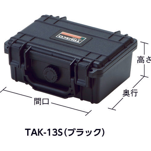 Hộp đựng dụng cụ bảo vệ TRUSCO màu đen 240 x 198 x 108