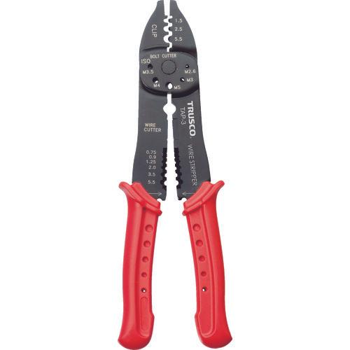 TRUSCO Kìm bấm cốt cho đầu cốt trần / P. Đối với tay áo loại B