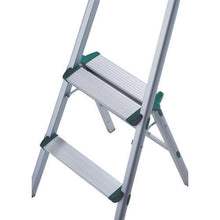 Load image into gallery viewer, TRUSCO aluminum step stool for light work/upper frame/with leg covers 2 steps
