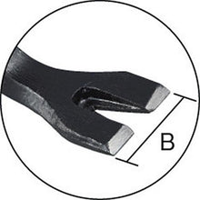 Tải hình ảnh vào trình xem thư viện, Thanh phẳng TRUSCO tổng chiều dài 445mm
