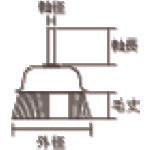 画像をギャラリービューアに読み込む, ＴＲＵＳＣＯ　軸付カップブラシ　φ５０Ｘ軸６．３５　鋼線　線径０．３
